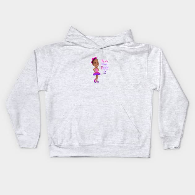 KidsNeedFaith2 Kids Hoodie by FaithsCloset